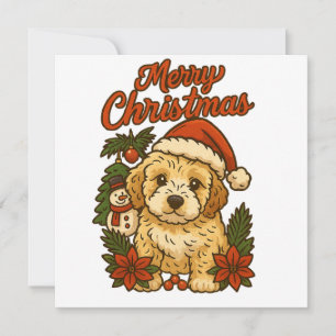 Joyeux Noël motif Cockapoo