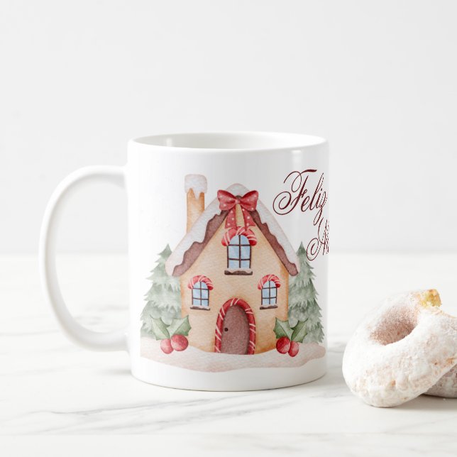 Joyeux Noël Mug (Avec donut)