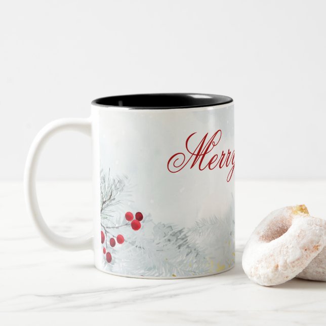 Joyeux Noël Mug (Avec donut)