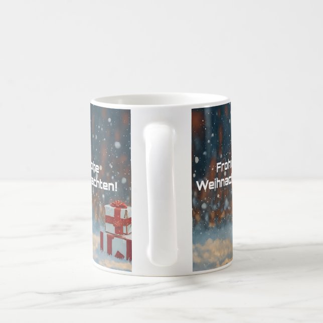 Joyeux Noël - Mug Cadeau Chaton (Poignée)