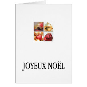 Joyeux Noël - Noël français - Carte de Noël