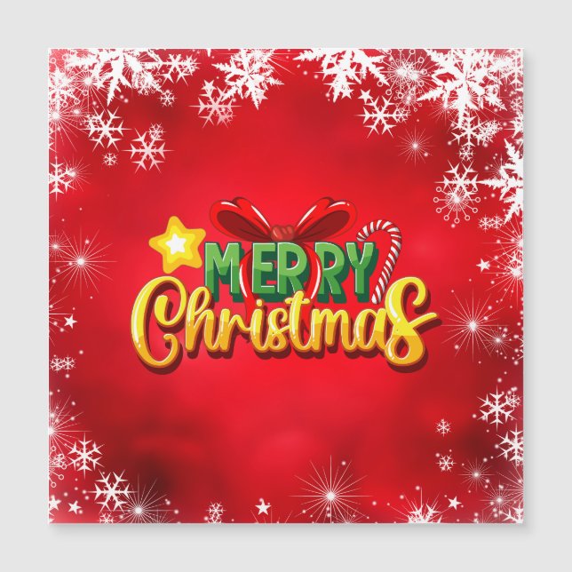 Joyeux Noël Noël Noël Noël Rouge Vert Or Vacances (Devant)