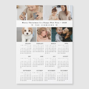 Joyeux Noël Nouvel an 2026 Calendrier Photos