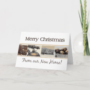 Joyeux Noël - Nouvelle carte de Noël d'adresse
