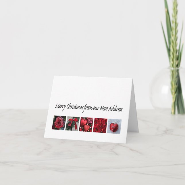 Joyeux Noël - Nouvelle carte de Noël d'adresse (Devant)