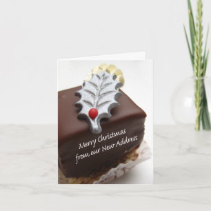 Joyeux Noël - Nouvelle carte de Noël d'adresse