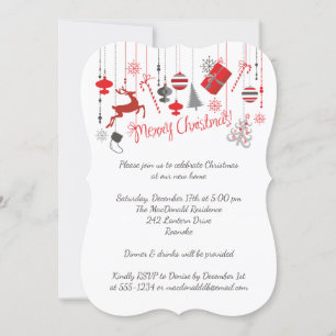 Joyeux Noël Open House Invitation