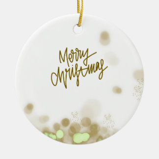 Joyeux Noël - Ornement en céramique élégant