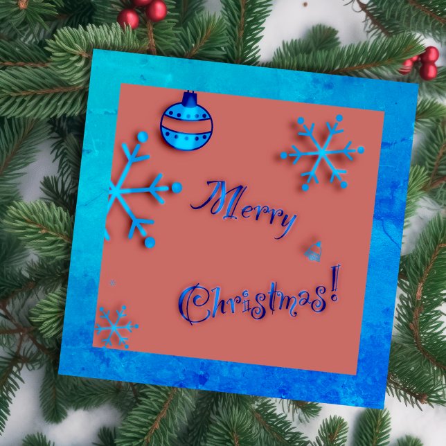 Joyeux Noël, ornements et cristaux de neige (Créateur téléchargé)