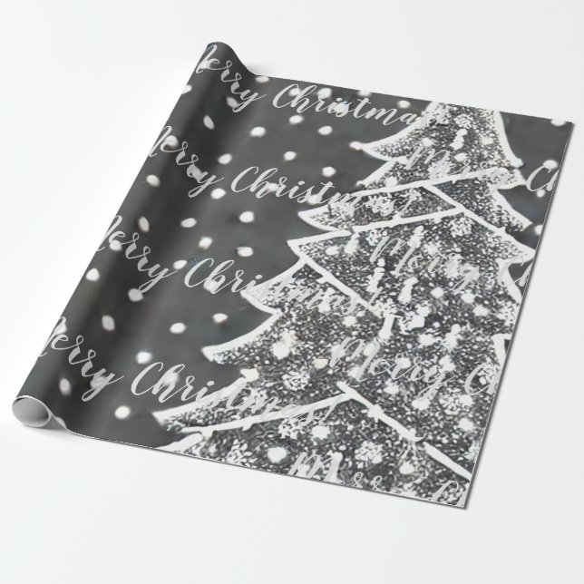 Joyeux Noël! papier cadeau (Déroulé)