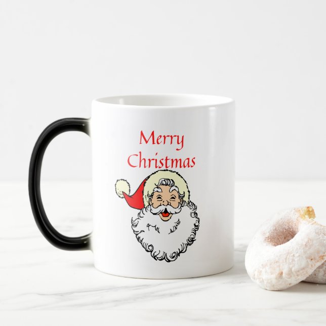 Joyeux Noël Père Noël Café Mug (Avec donut)