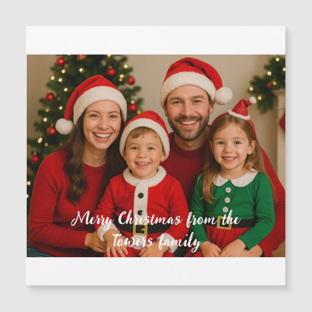 Joyeux Noël Photo (Devant)