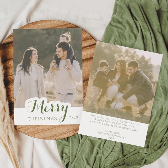 Joyeux Noël Photo Carte de Noël (Créateur téléchargé)