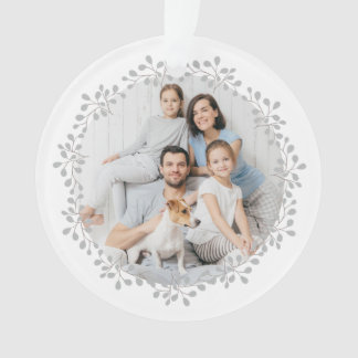 Joyeux Noël Photo Wreath