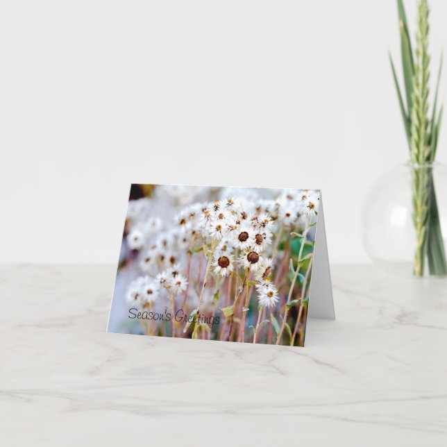 joyeux Noël Plié Carte de voeux (Devant)