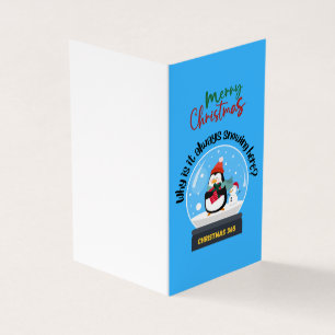 Joyeux Noël Pourquoi il neige toujours ici