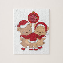 Joyeux Noël Puzzle Célébration