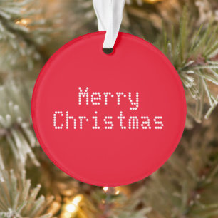 "Joyeux Noël" rouge blanc