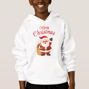 Joyeux Noël Santa Claus Mignon Dessin Animé Simple