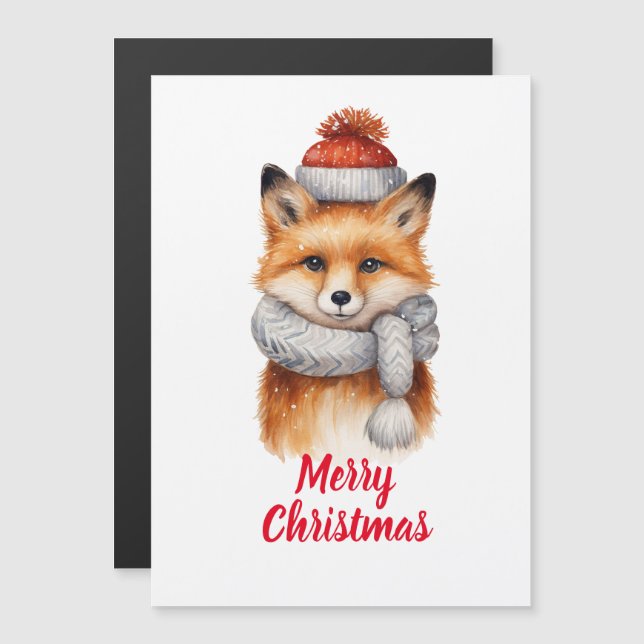 Joyeux Noël Santa Fox (Devant / Derrière)