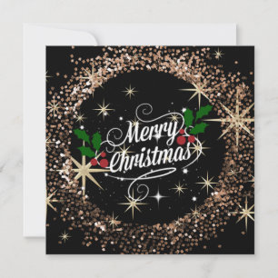 Joyeux Noël scintillement et paillettes,