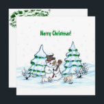 Joyeux Noël ! Snowman avec chat et chiot<br><div class="desc">Joyeux Noël ! Snowman avec chat et chiot - petit chien ~~~ dessin au crayon de couleur par Krisi ArtKSZP ~~~ Catégorie du magasin >>> Joyeux Noël pour enfants >>>> Snowman avec chat et chiot</div>