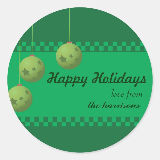 Joyeux Noël - stickers Noël (Devant)