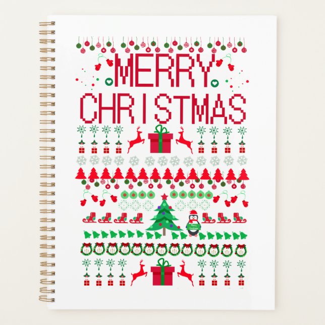 Joyeux Noël style Sweat hideux (Devant)
