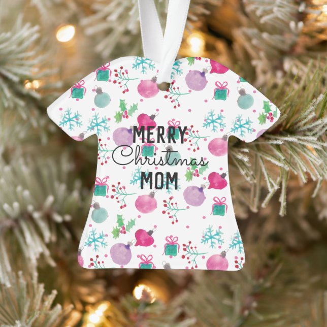 Joyeux Noël Sweat Ugly Watercolor  (Arbre)