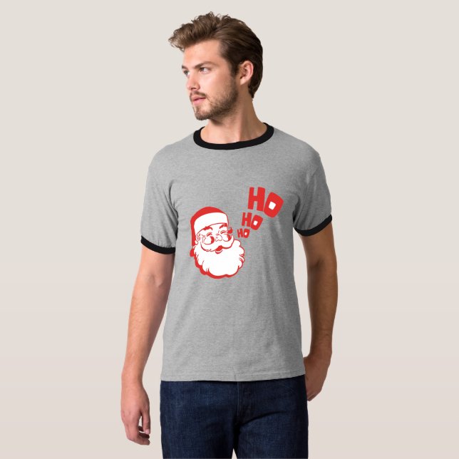 Joyeux Noël T-Shirt du Père Noël (Devant entier)