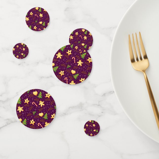 Joyeux Noël Table Confetti (Groupe)