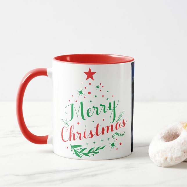 joyeux Noël tasses famille adorable (Avec donut)