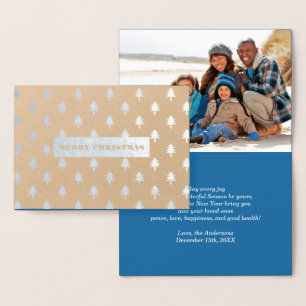 Joyeux Noël. Véritable Cartes photos de luxe