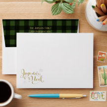 Joyeux Noel Vert Plaid Noir Fêtes de Noël