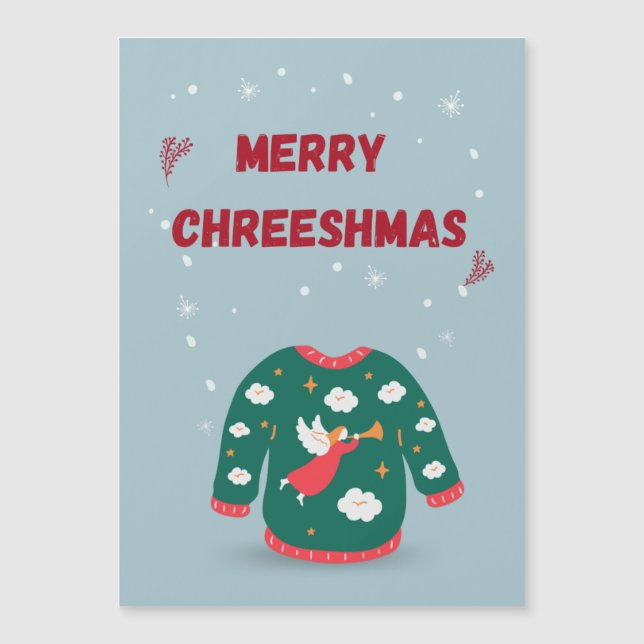 Joyeux Noël Vilain Sweat Angel (Devant)