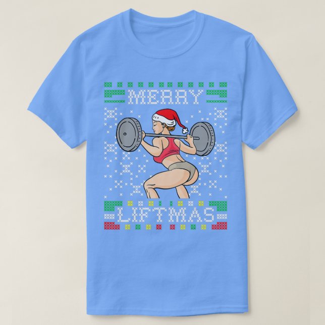 Joyeux Noël Vilain Sweat Miss Père Noël Gy (Design devant)