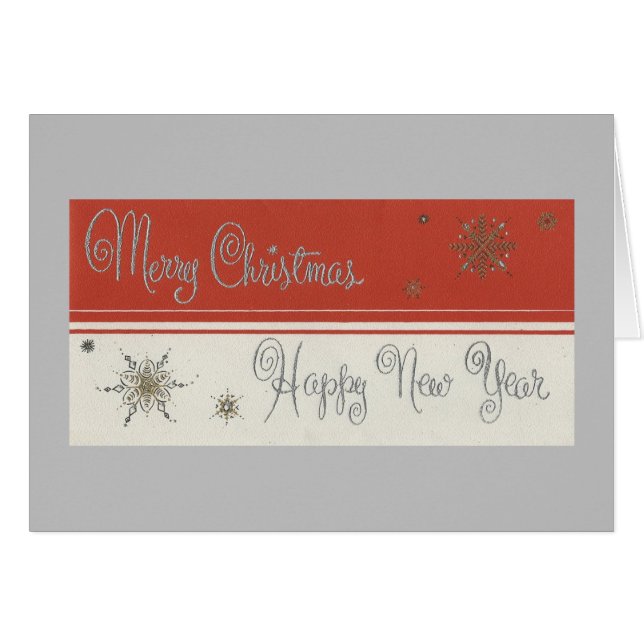 Joyeux Noël vintage (Devant horizontal)