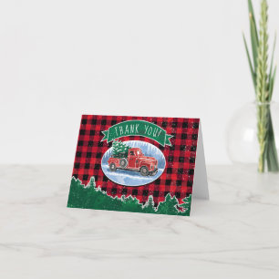 Joyeux Noël Vintage camion Merci