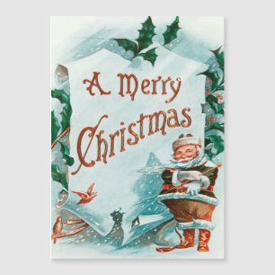 Joyeux Noël vintage Père Noël