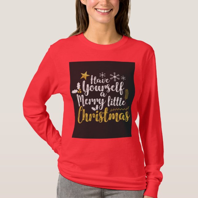 Joyeux Noël vous avez de T-shirts (Devant)