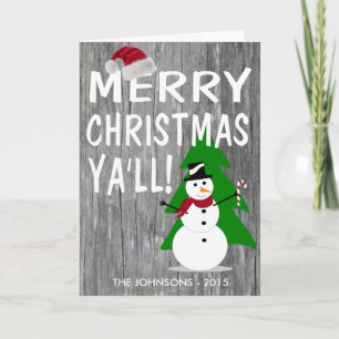 Joyeux Noël vous carte de voeux de Nashville