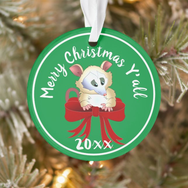 Joyeux Noël Ya'll avec Possum (Arbre)