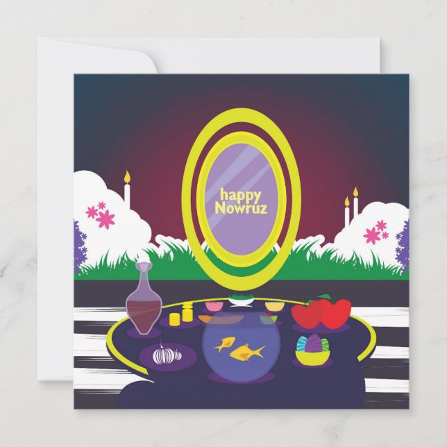 Joyeux Nowruz Nouvel An persan (Devant)