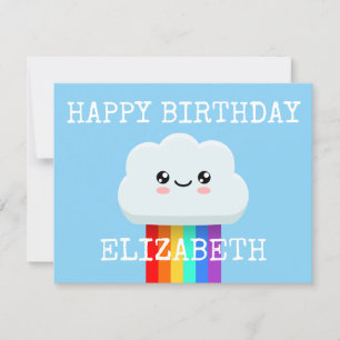 Joyeux nuage d'anniversaire