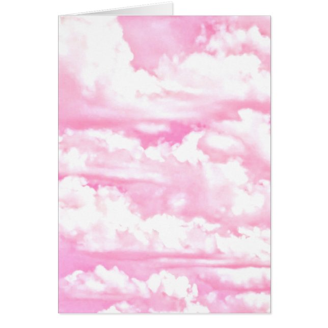 Joyeux nuages rose pastel (Devant)