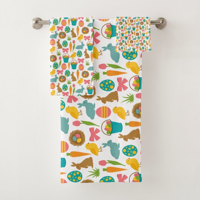 Joyeux oeufs de Pâques Poussins lapin Patten (En situation)