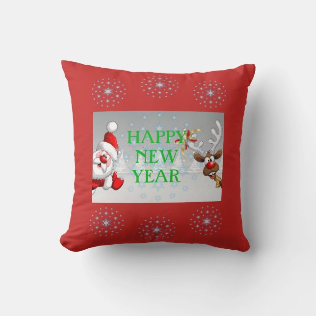 Joyeux Oreiller de Nouvel An (Recto)