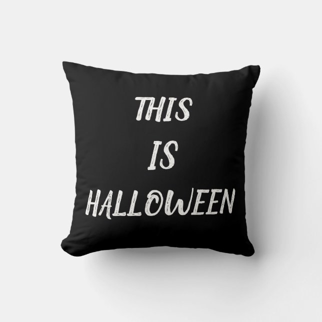 Joyeux Oreiller Halloween Jeu d'oreiller (Recto)