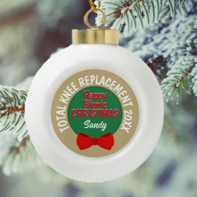 Joyeux ornement de Noël bionique (remplacement du  (Créateur téléchargé)