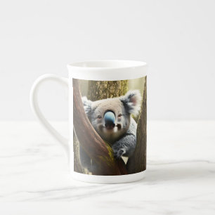Joyeux Ours Koala Australien Dans La Mug De Chine